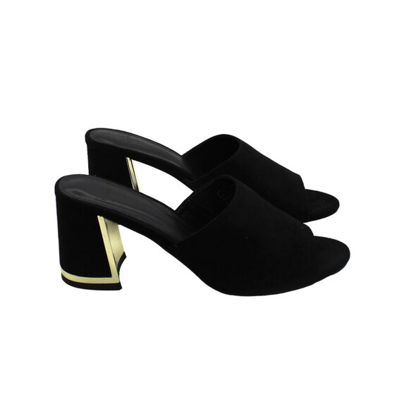 H Halston Women's black Sandals - Picture 4 of 8